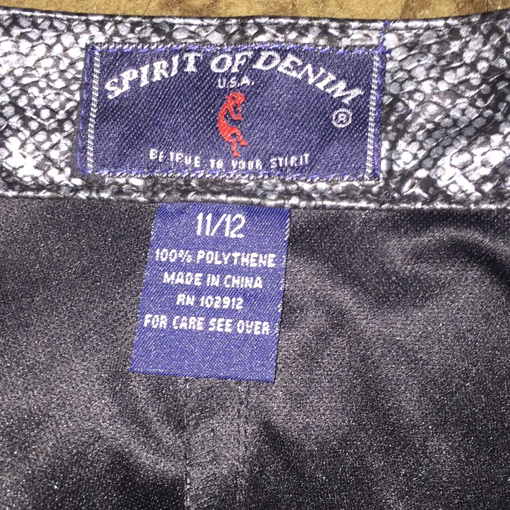 Fuax leather snakeskin pants - Picture 2 of 3